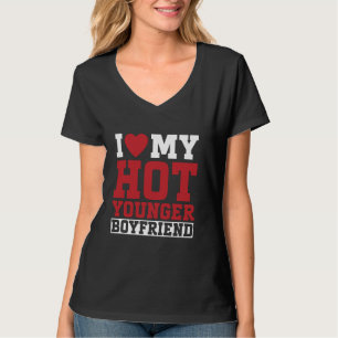 Ich Liebe meine heiße junge Freundin Couple Girlfr T-Shirt