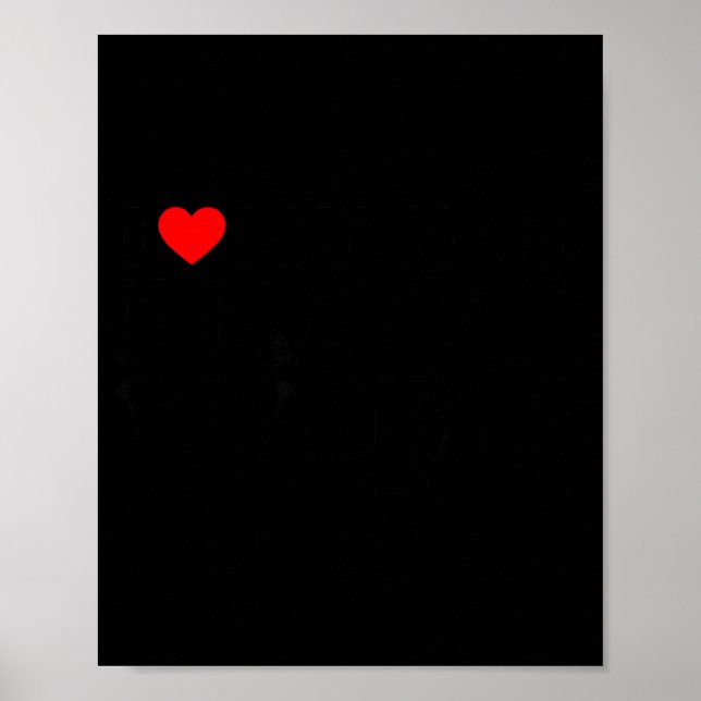 Ich liebe meine heiße schwarze Frau  Poster (Vorne)