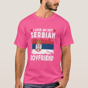 Ich Liebe meine heiße serbische Freundin Couple Se T-Shirt