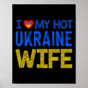 Ich liebe meine heiße ukrainische Frau  Poster