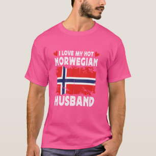 Ich Liebe meine heißen norwegischen Ehepaare Norwe T-Shirt