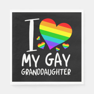 Ich Liebe meine homosexuelle Enkeltochter Lgbt Mon Serviette