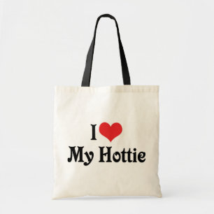 Ich liebe meine Hottie Tragetasche