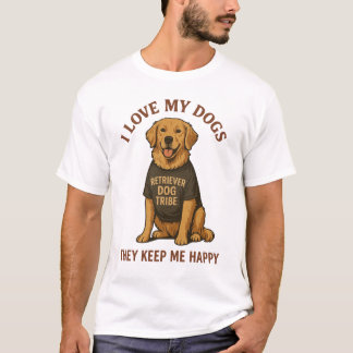 Ich liebe meine Hunde. T-Shirt