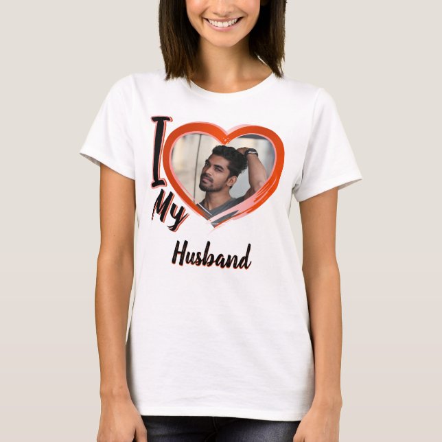 Ich Liebe meine Husband Womens Tshirts (Vorderseite)
