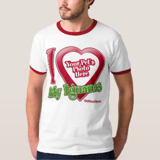Ich Liebe meine Iguanas - Foto T-Shirt