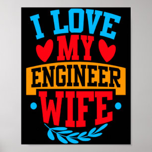 Ich liebe meine Ingenieursfrau Ich liebe meine Fra Poster