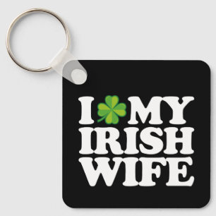 Ich liebe meine irische Frau Lustiges Paar St. Pat Schlüsselanhänger