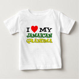 Ich Liebe meine jamaikanische Oma Baby T-shirt