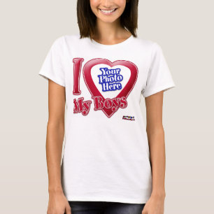 Ich liebe meine Jungs - Foto T-Shirt