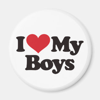 Ich Liebe meine Jungs Magnet
