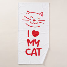 Ich liebe meine Katze
