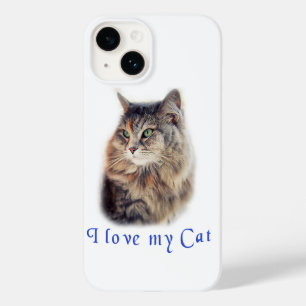 Ich Liebe meine Katze Case-Mate iPhone 14 Hülle