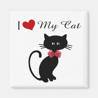 Ich Liebe meine Katze Magnet