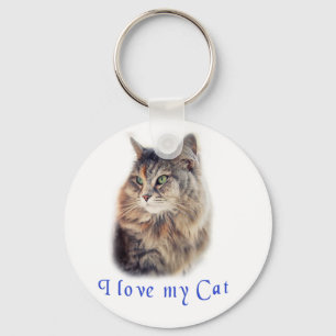 Ich Liebe meine Katze Schlüsselanhänger