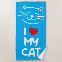 Ich liebe meine Katze