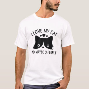 Ich Liebe meine Katze T-Shirt