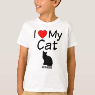 Ich Liebe meine Katze T-Shirt