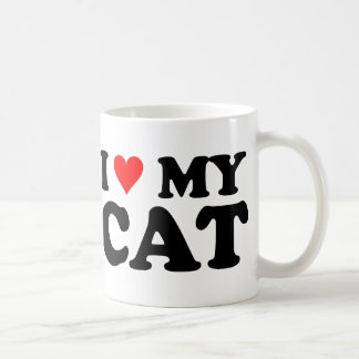 Ich Liebe meine Katze Tasse