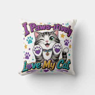 Ich liebe meine Katze über alles – Kuscheldecke fü Kissen