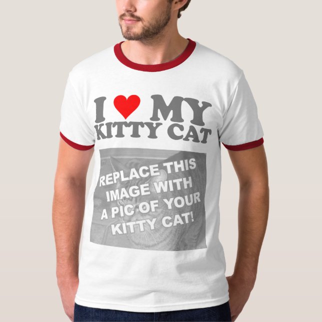 Ich Liebe meine Kätzin T-Shirt (Vorderseite)