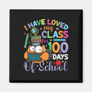 Ich liebe meine Klasse seit 100 Tagen der Schule 1 Magnet