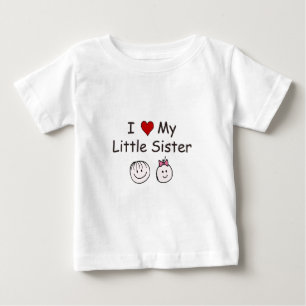 Ich Liebe meine kleine Schwester! Baby T-shirt
