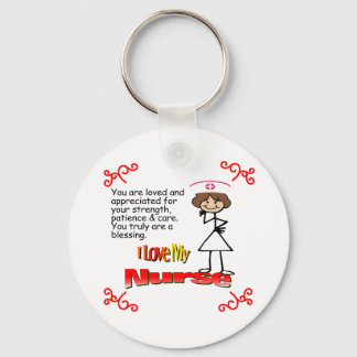 Ich Liebe meine Krankenschwester Schlüsselanhänger