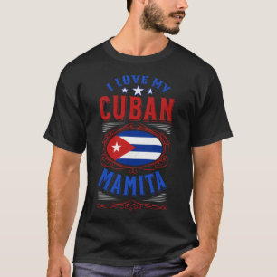 Ich Liebe meine kubanische Mutter Muttertag T-Shirt