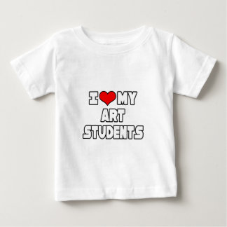 Ich Liebe meine Kunstschüler Baby T-shirt