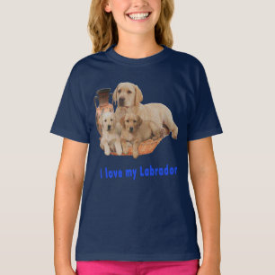 Ich Liebe meine Labrador-T - Shirt