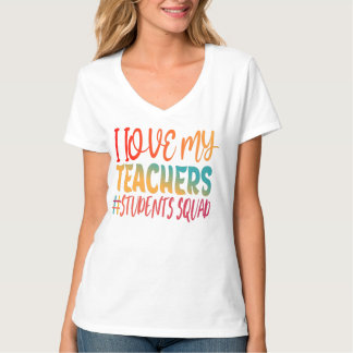 ICH LIEBE MEINE LEHRER. T-Shirt