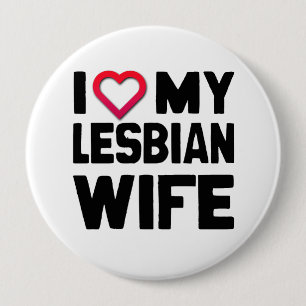 ICH LIEBE MEINE LESBISCHE FRAU -.png Button