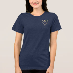 Ich liebe meine Liebe 🖤: Falle immer noch für dic Tri-Blend Shirt