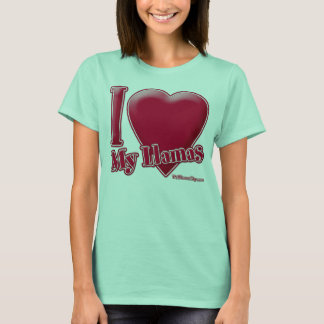 Ich Liebe meine Llamas T-Shirt