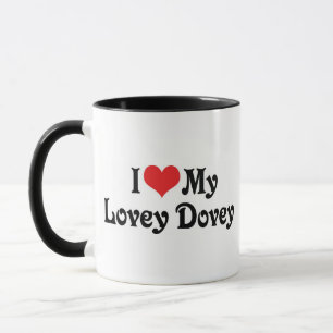 Ich liebe meine Lovey Dovey Tasse