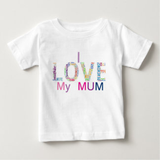 Ich Liebe meine Mama Baby T-shirt