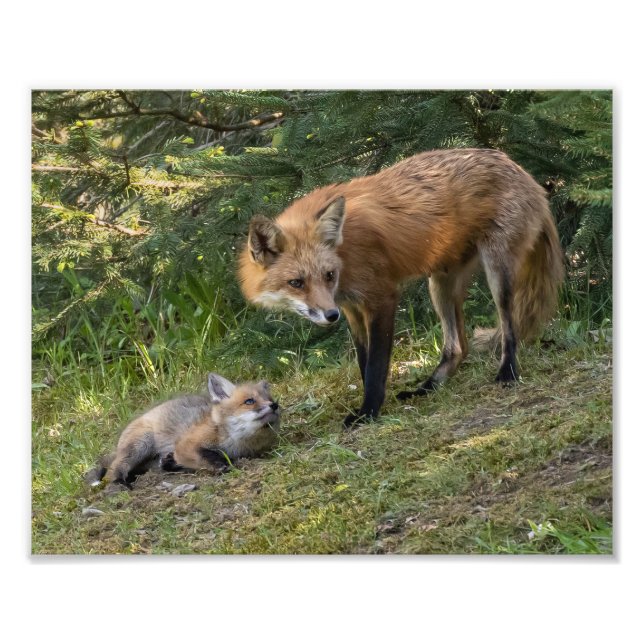 Ich Liebe meine Mama Fotodruck (Vorne)