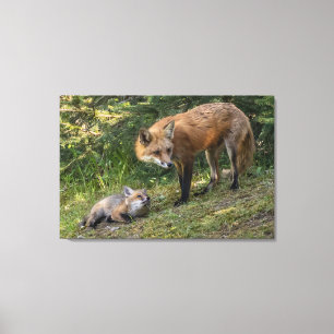 Ich Liebe meine Mama Leinwanddruck