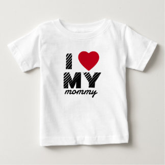 Ich Liebe meine Mama Niedlich Baby T-shirt