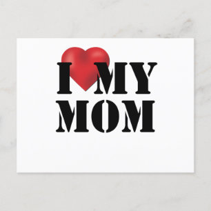 Ich Liebe meine Mama Postkarte