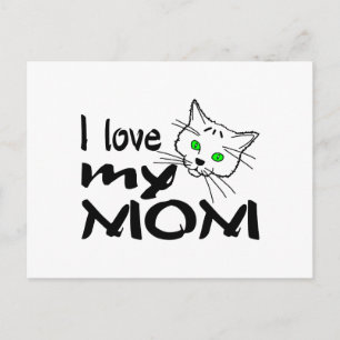Ich Liebe meine Mama Postkarte