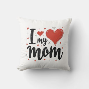 Ich liebe meine Mama, süße Herz Kinder Kissen