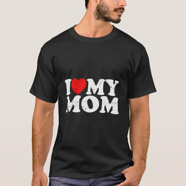 Ich Liebe meine Mama T-Shirt (Vorderseite)