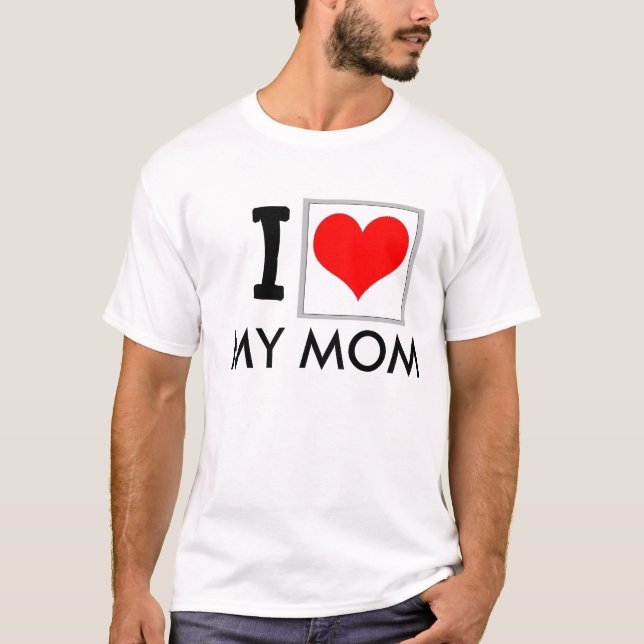 "Ich Liebe meine Mama-" T - Shirt (Vorderseite)