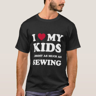 Ich Liebe meine Mama Vater Nähen T-Shirt
