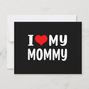 Ich liebe meine Mami Lustig für Mutter Mama Feiertagskarte