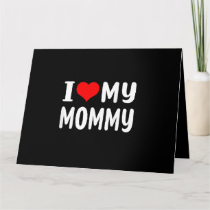 Ich liebe meine Mami Lustig für Mutter Mama Karte