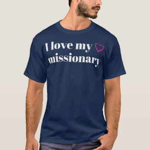Ich liebe meine Missionars-LDS-Mormonen-Prämie T-Shirt