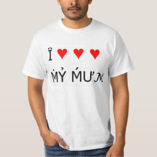 Ich Liebe meine Mutter drei Geschenke aus dem Herz T-Shirt